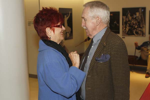 Margo Sappington and DO40 Board Member Lawrence Merritt